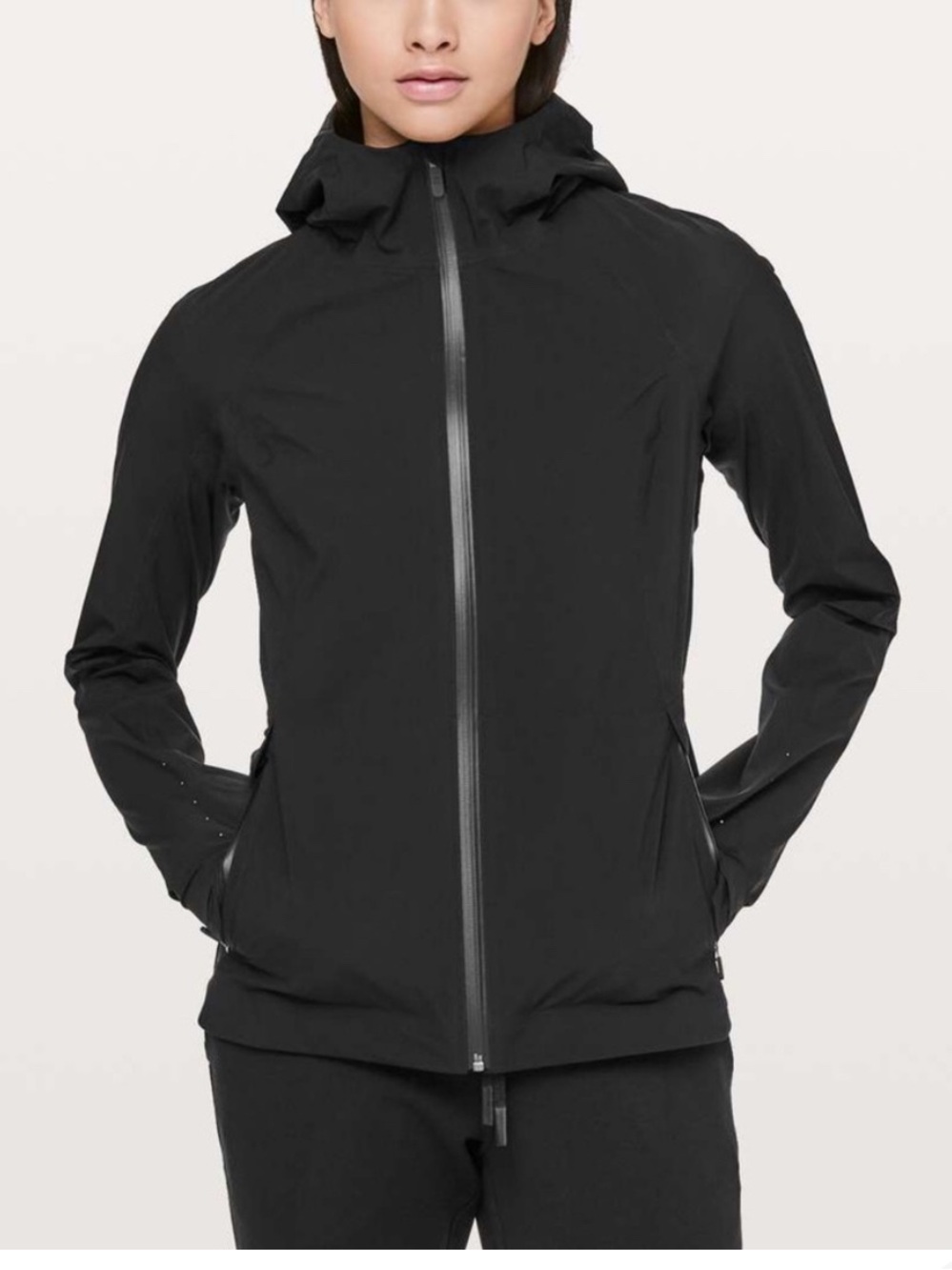 Lululemon Black Rain Jacket